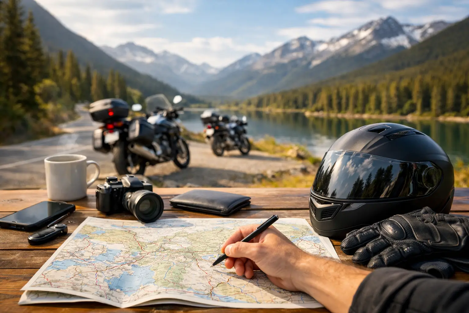 Motorcycle Vacation Planner for Better Ride Days