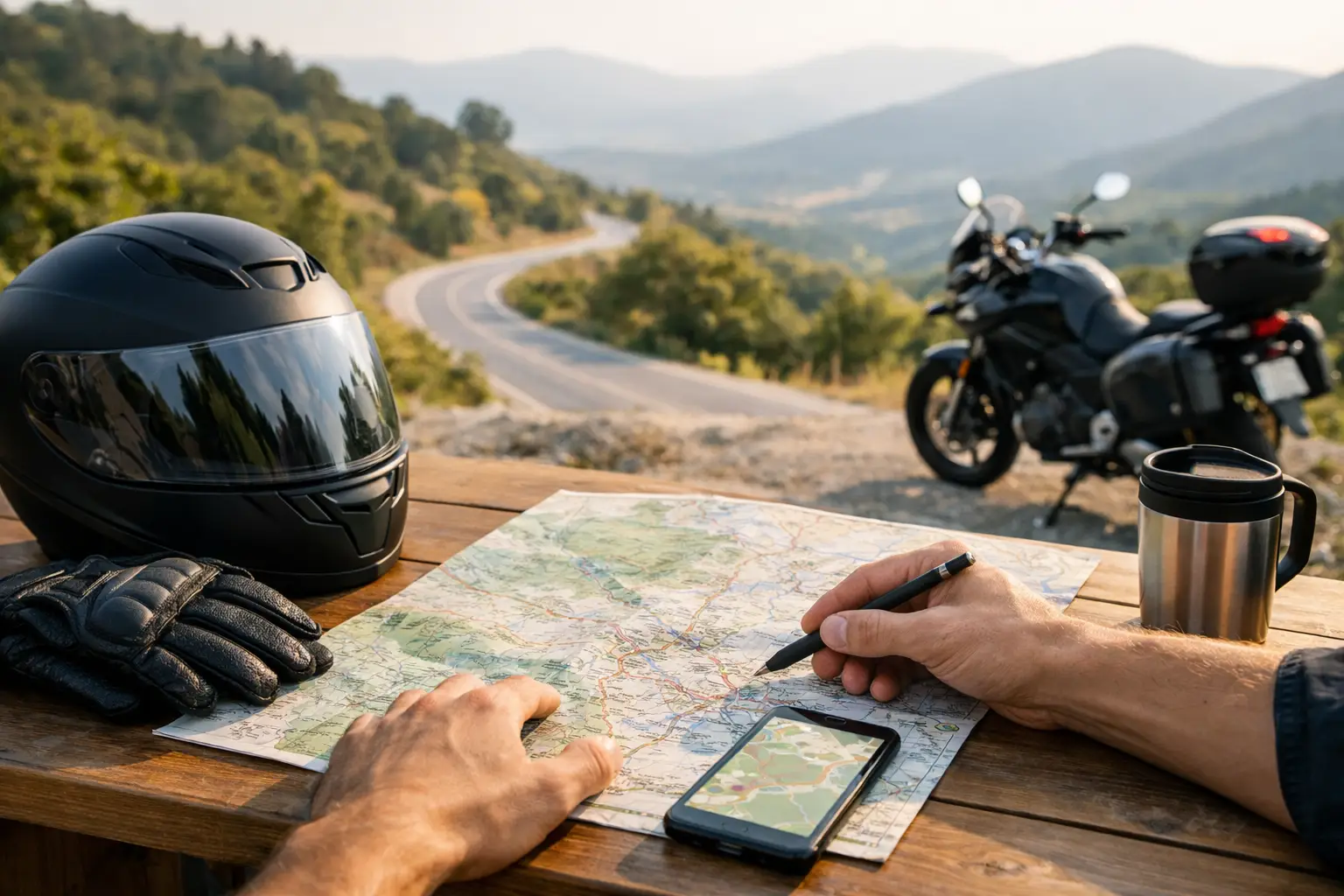 How to Plan a Perfect Motorcycle Ride That Fits