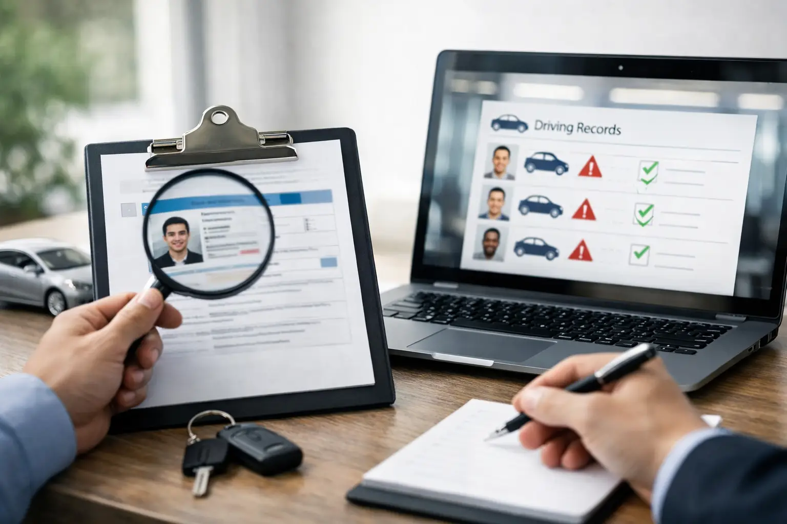 How to Check Driving Records for Renters Safely