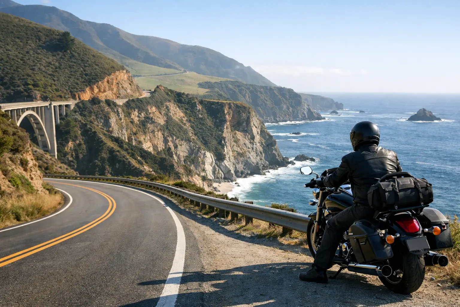 Pacific Coast Highway Motorcycle Loop Guide