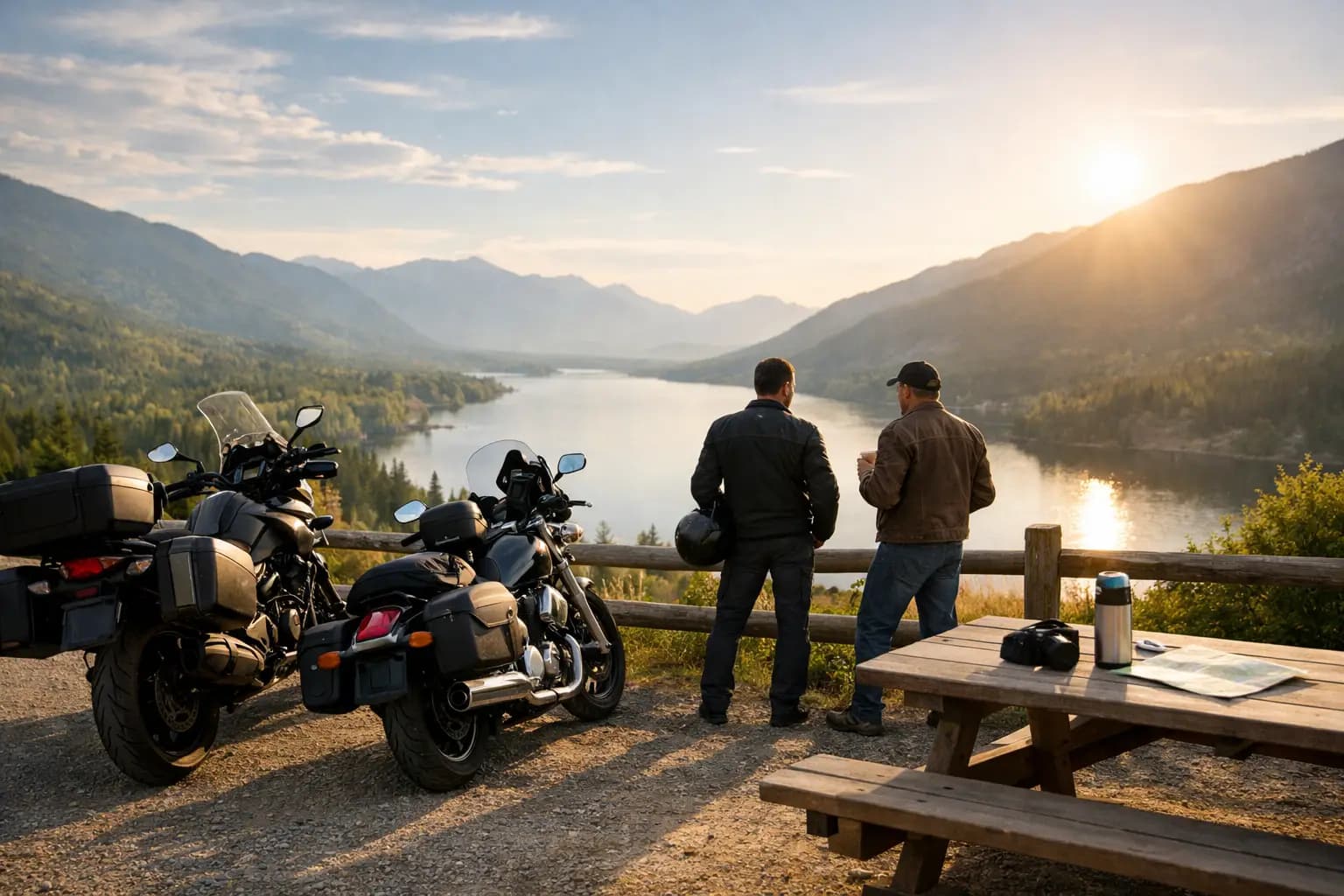 How to Plan Motorcycle Stops That Improve the Ride