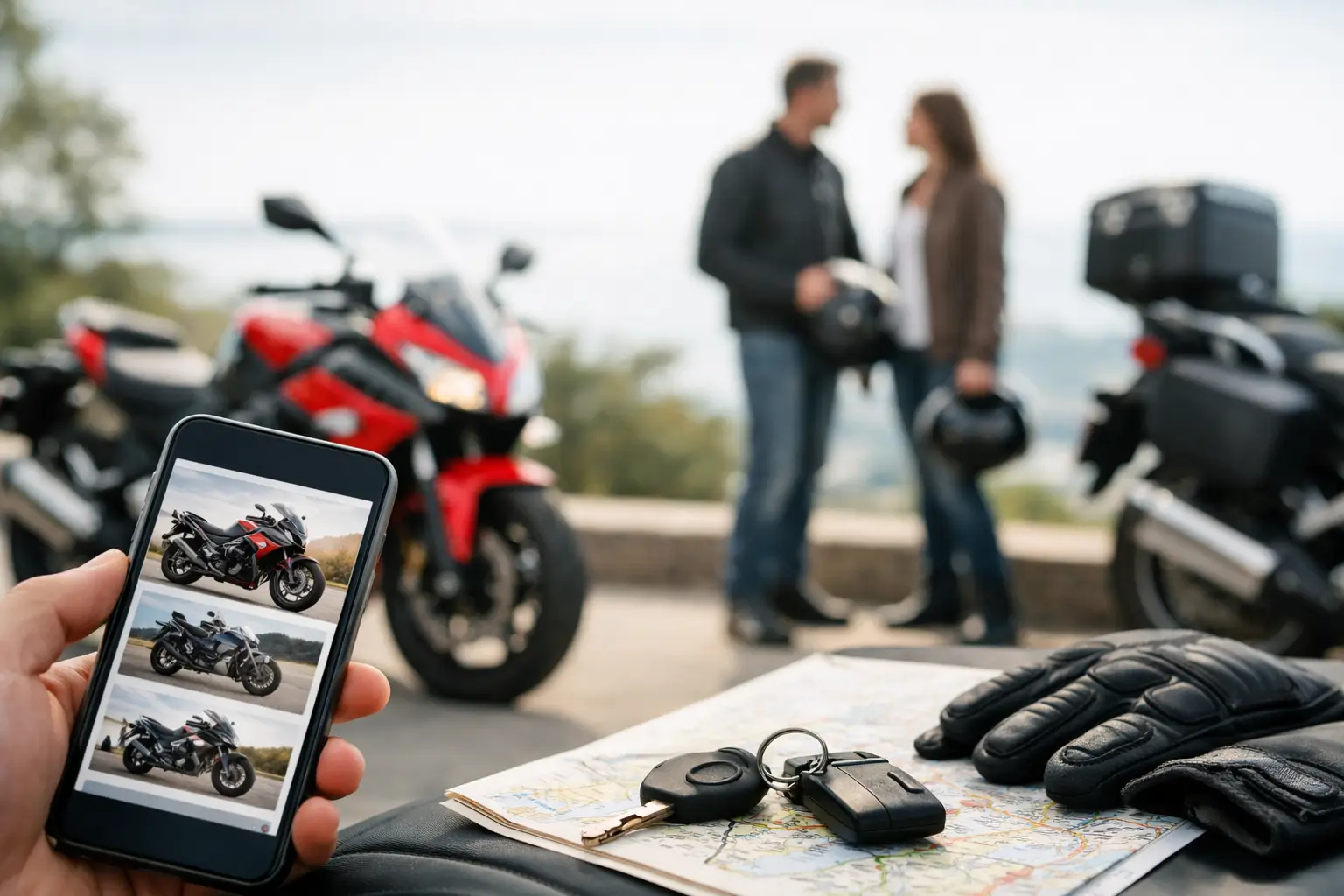 How Motorcycle Rental Platforms Shape Your Ride