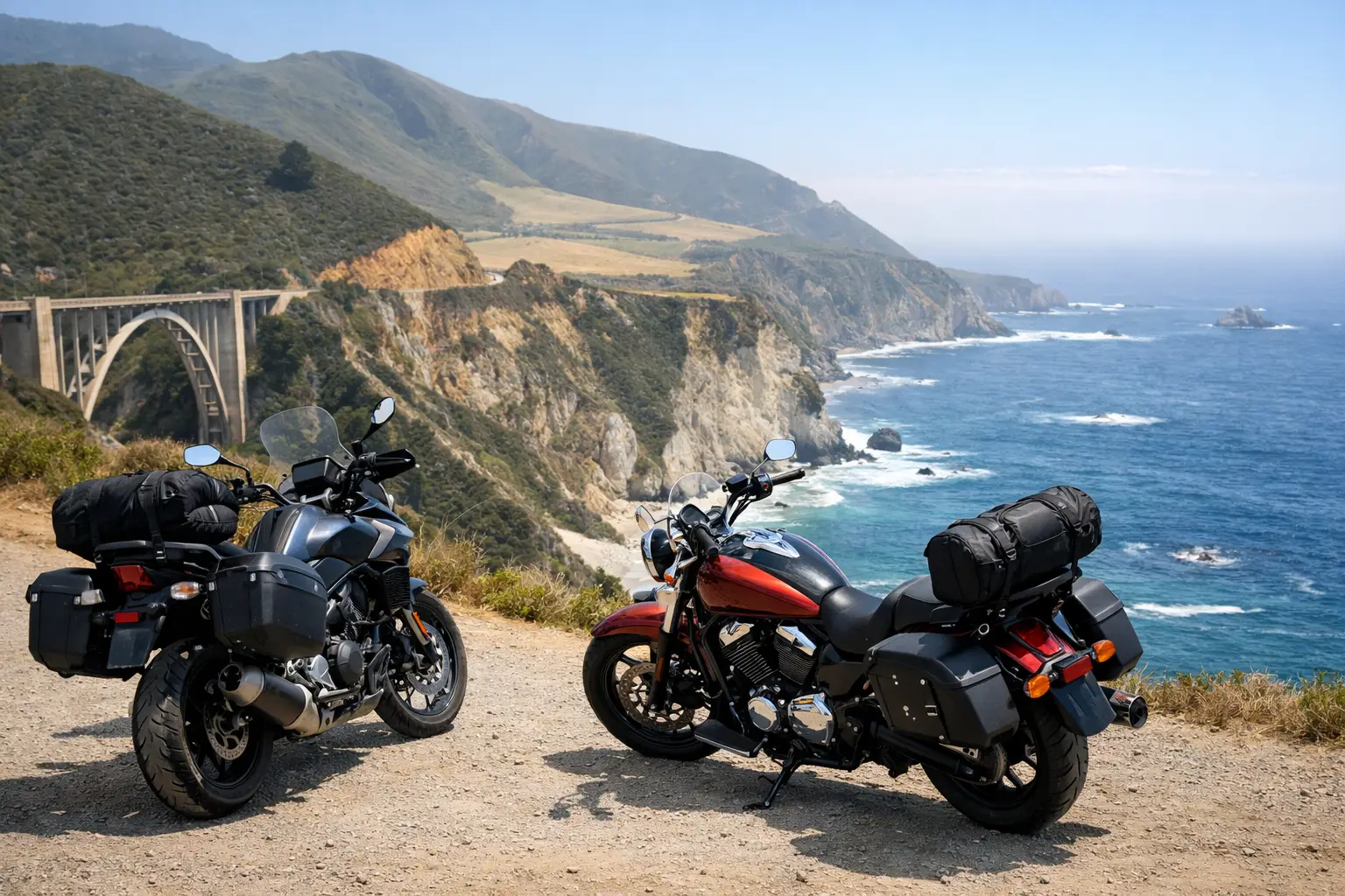 3 Day Motorcycle Road Trip Itinerary for Big Sur