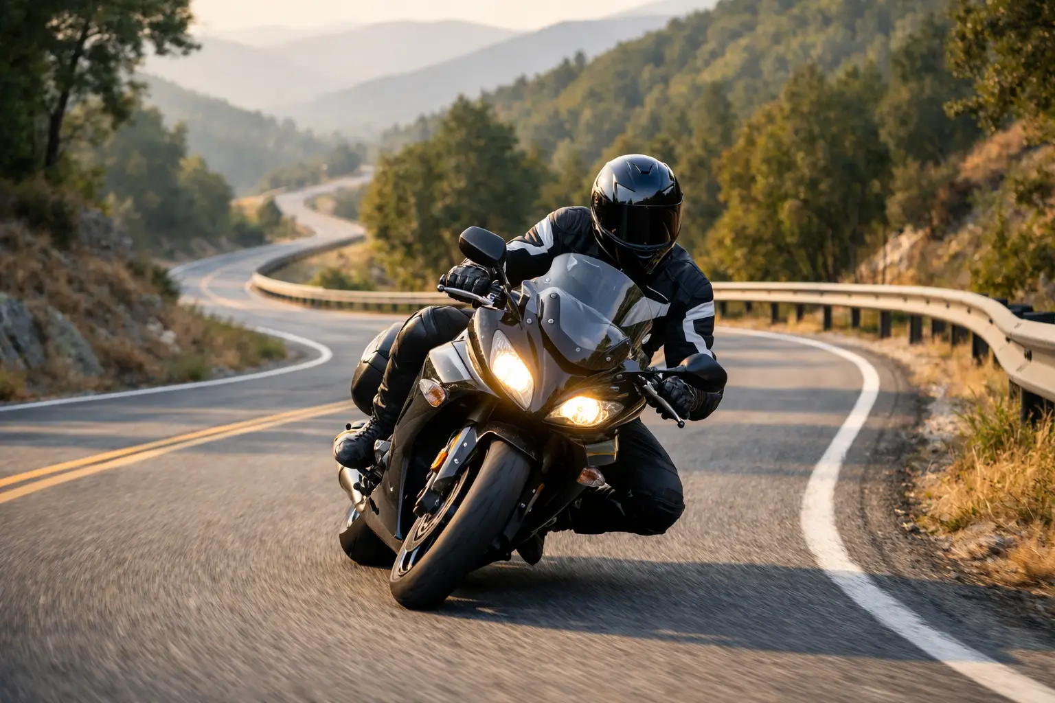 How to Ride Twisty Motorcycle Roads Well