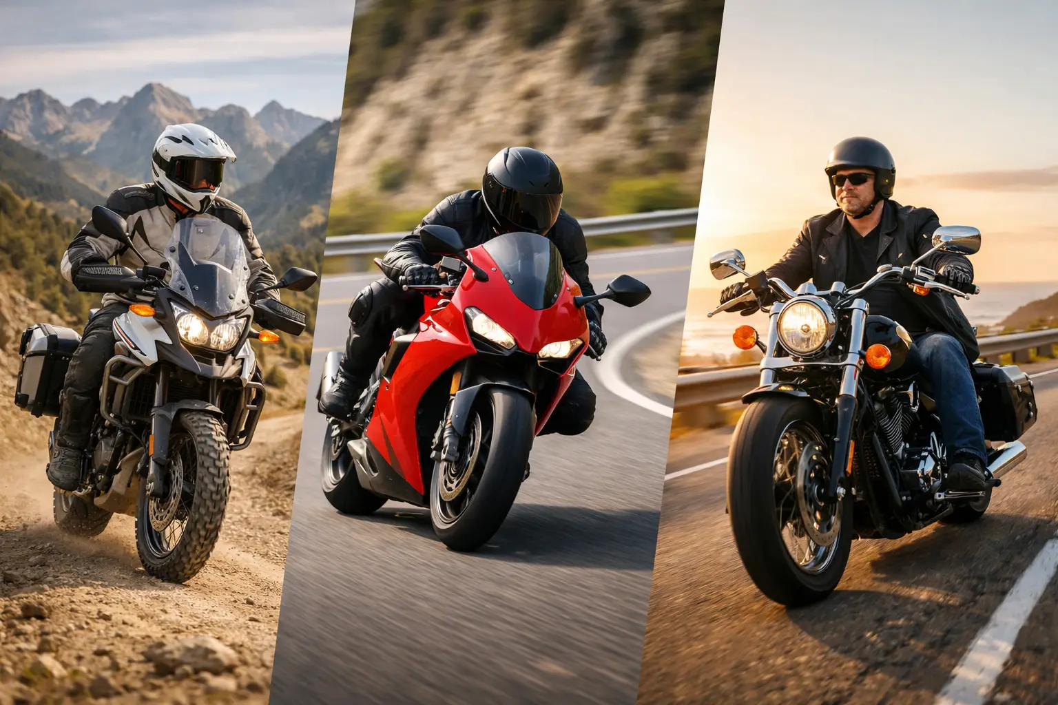 Motorcycle Routes by Riding Style That Fit You